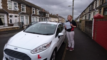 16.11.16 - Congratulations to Alexandra Evans on passing her test today in Merthyr Tydfil with our Glenn... Nice one, knew you could do it...