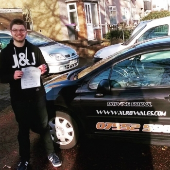 8.1215 - Congratulations Mike on passing your driving test today in Abergavenny FIRST TIME and with just 4 minors. See you soon fella :-)...